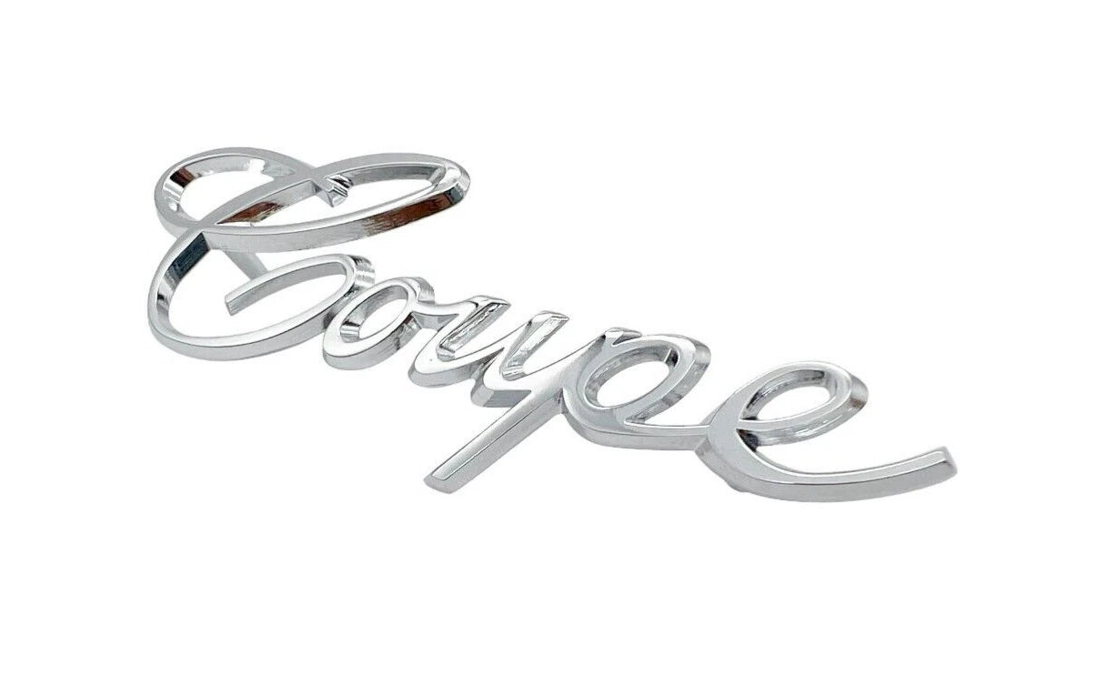 Quarter Panel Emblems Pair Replacement for 1965-1970 Cadillac Coupe DeVille