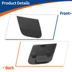 Rear Bumper Tow Hook Cover for Mercedes-Benz W292 (2019-2023) Unpainted