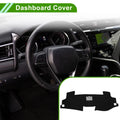 Dashboard Cover Mat for Toyota Camry (2017–2024) Sun Protector Black