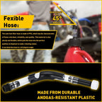 Fuel Jug Gas Can with Deluxe Cap & Filler Hose Kit for VP Racing (14 Gallon)