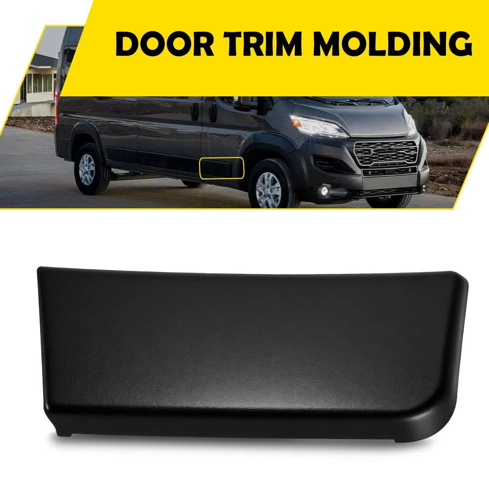 Right Front Door Side Trim Molding for Ram ProMaster (2019–2022) Black