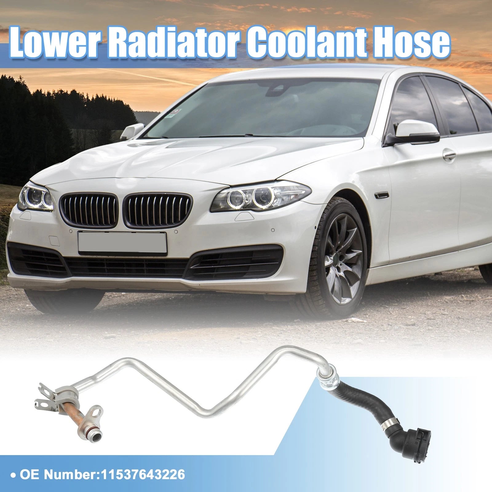Turbocharger Coolant Return Line No. 11537643226 for BMW 230i (2017–2021)