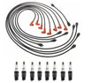 Ignition Wire Set & 8 ACDelco Spark Plugs for Chevrolet GMC V8