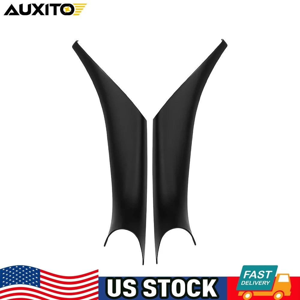2X Inner Door Handle Cover Trim for BMW X3 X4 G01 G02 (2018–2024) - Black ABS