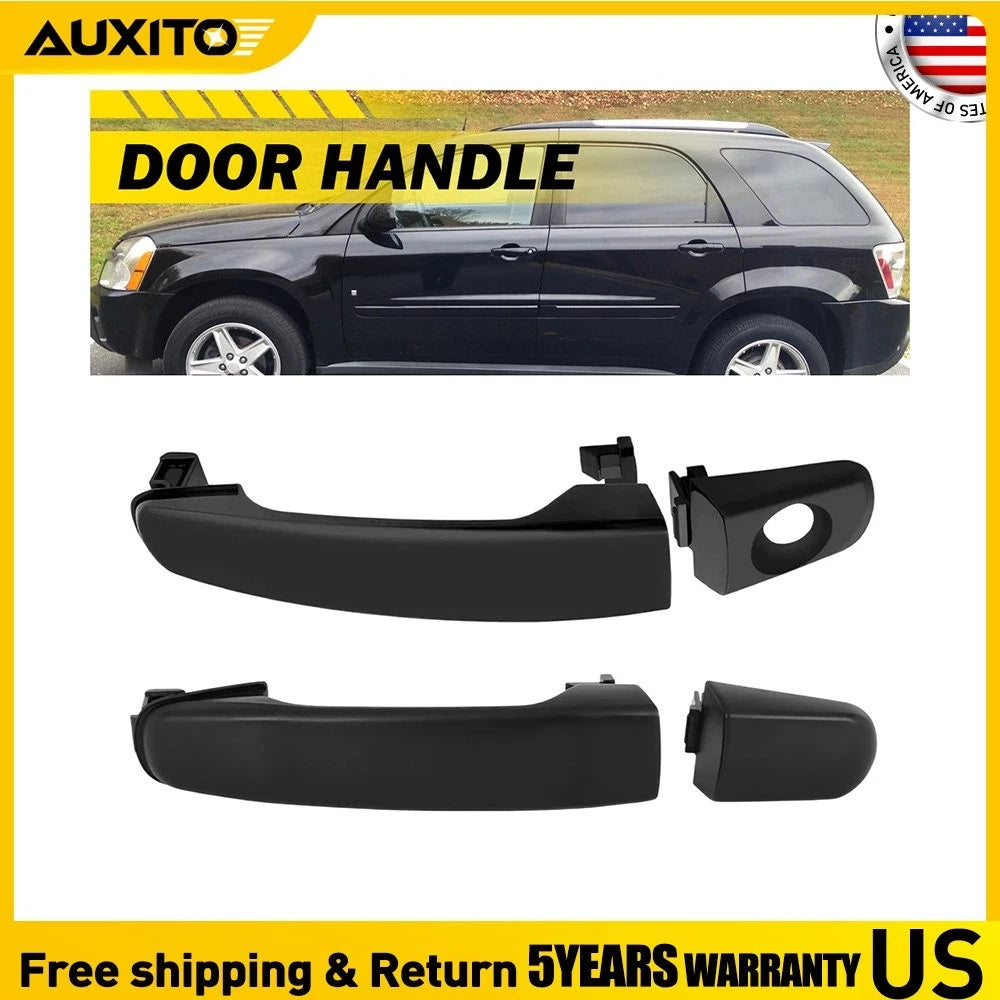 2X Exterior Door Handle Front & Rear RH LH for Chevy Equinox Malibu (2005–2012)
