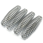 Set of 4 Steel Spring Handles for BBQ Smoker Grill Pit Wood Furnace Stove
