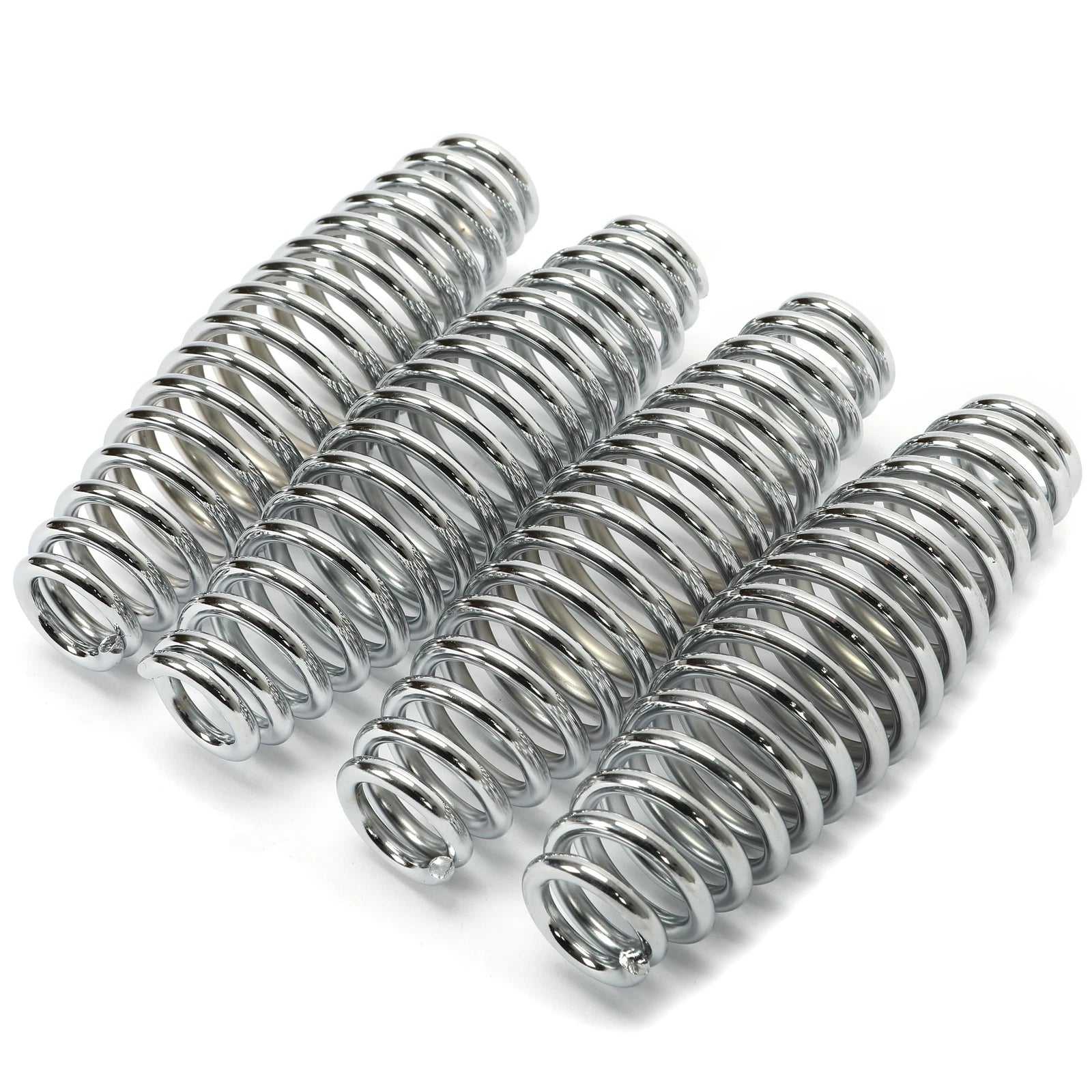 Set of 4 Steel Spring Handles for BBQ Smoker Grill Pit Wood Furnace Stove