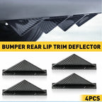 Set of 2 Rear SRT Diffuser Bumper Lip Splitter for Dodge Charger Challenger