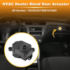 HVAC Heater Blend Door Actuator for Chevrolet Colorado (2015–2022) 23277658