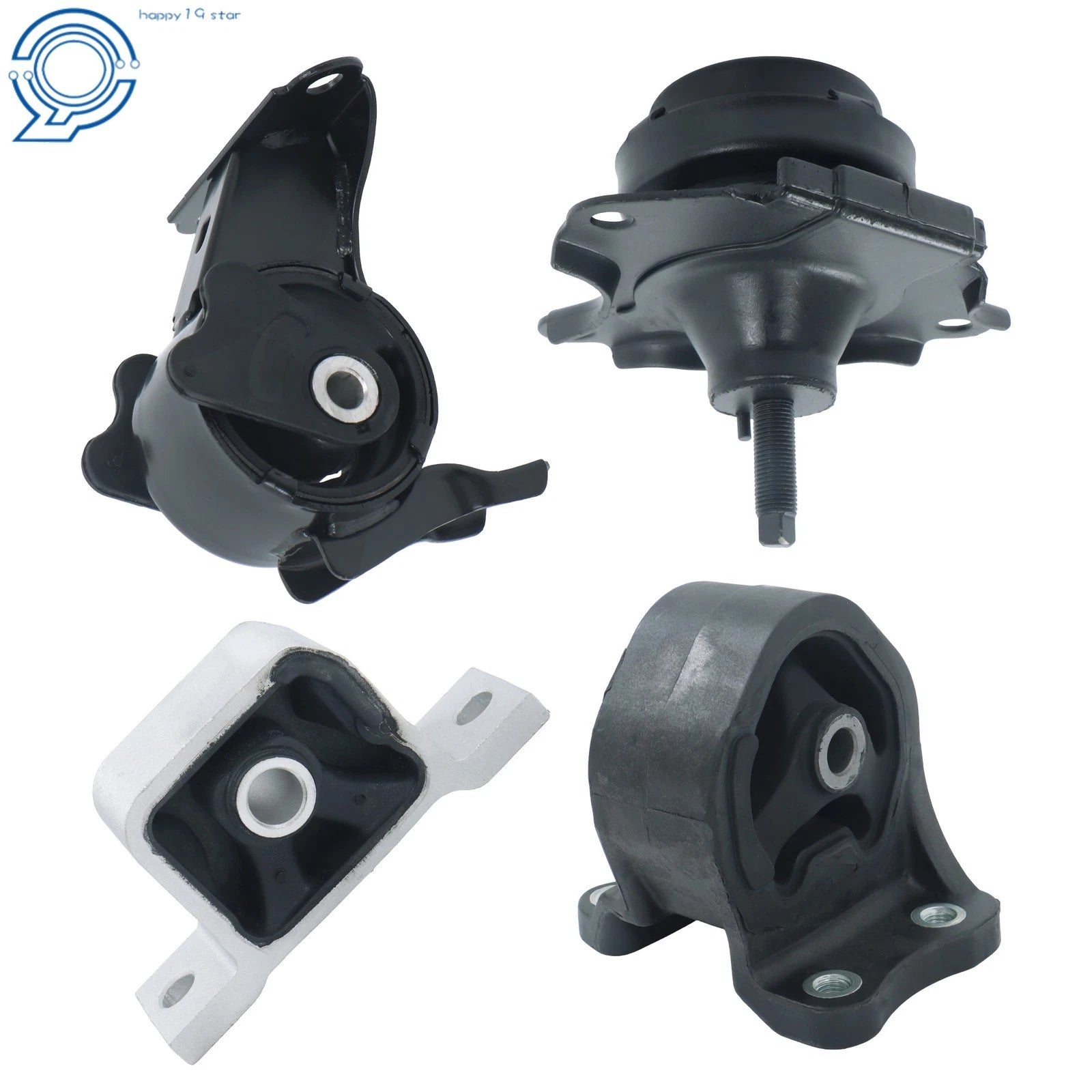Set of 4 Engine Motor & Transmission Mounts for Honda Element (2003–2006)
