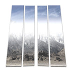 Chrome Pillar Post Covers 4Pc for Scion xD (2008–2015)