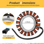 Stator Magneto Charging Coil for Kawasaki Mule 600 610 SX (2005–2016) 59031-2132