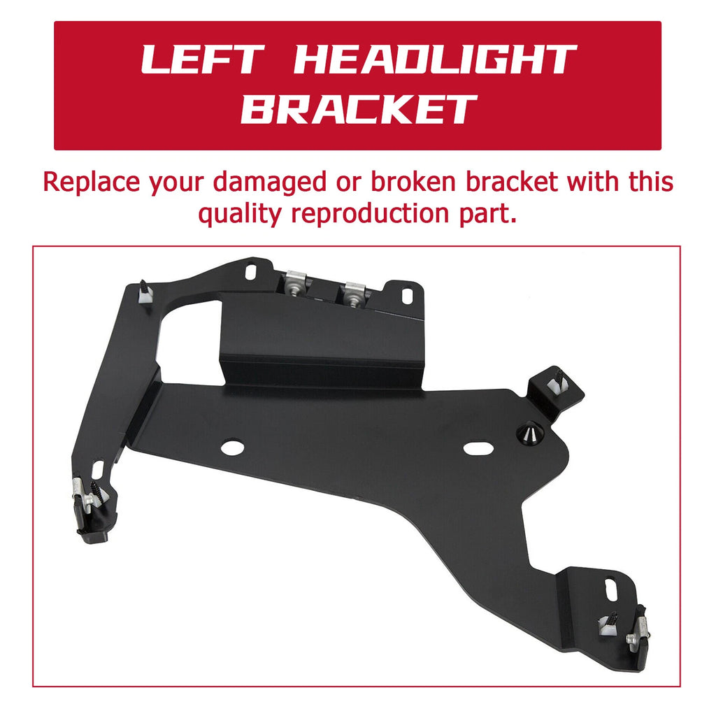Left Headlight Bracket for Chevy Corvette C5 (1997–2004) #16523681