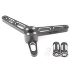 Heel Toe Shifter Lever for Harley Sportster (2004–2018) Black/Silver