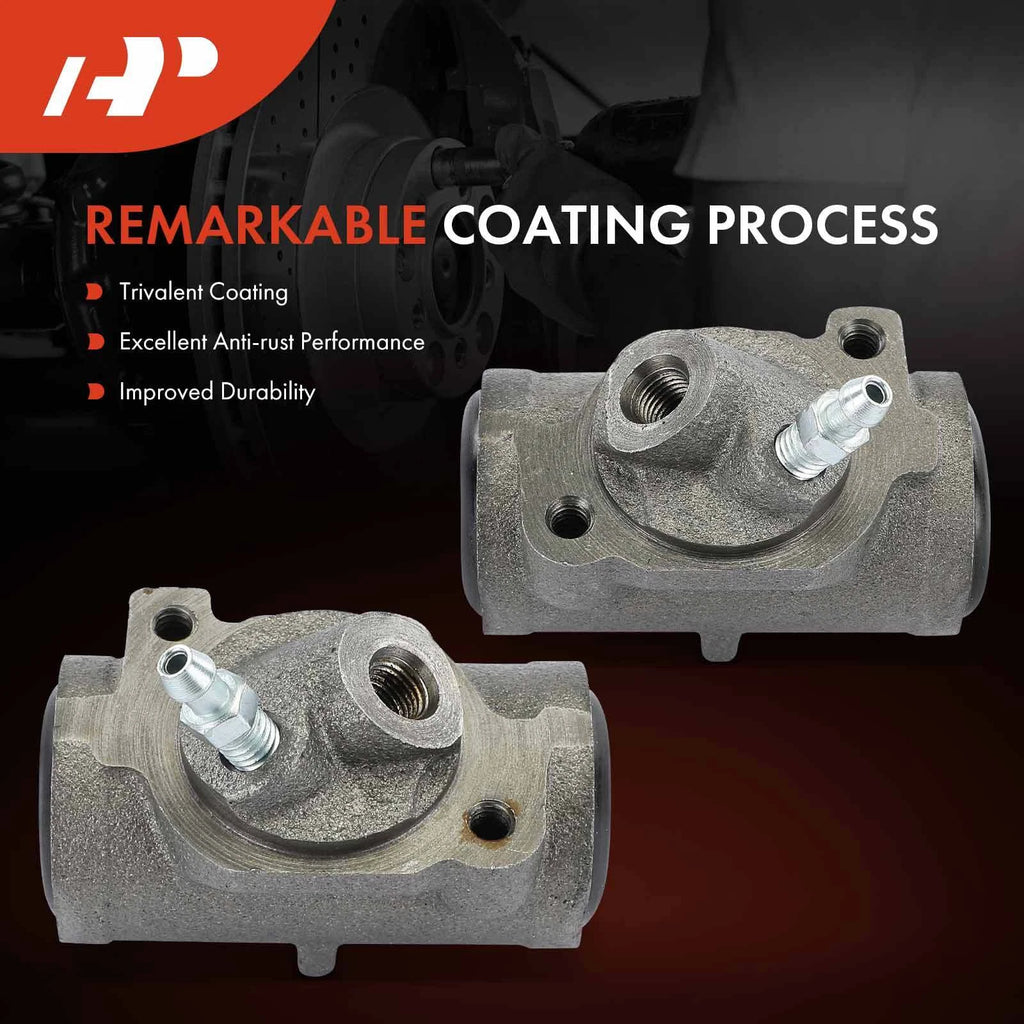 2X Front Drum Brake Wheel Cylinder for Chevy Chevelle Buick GMC (1964–1977)