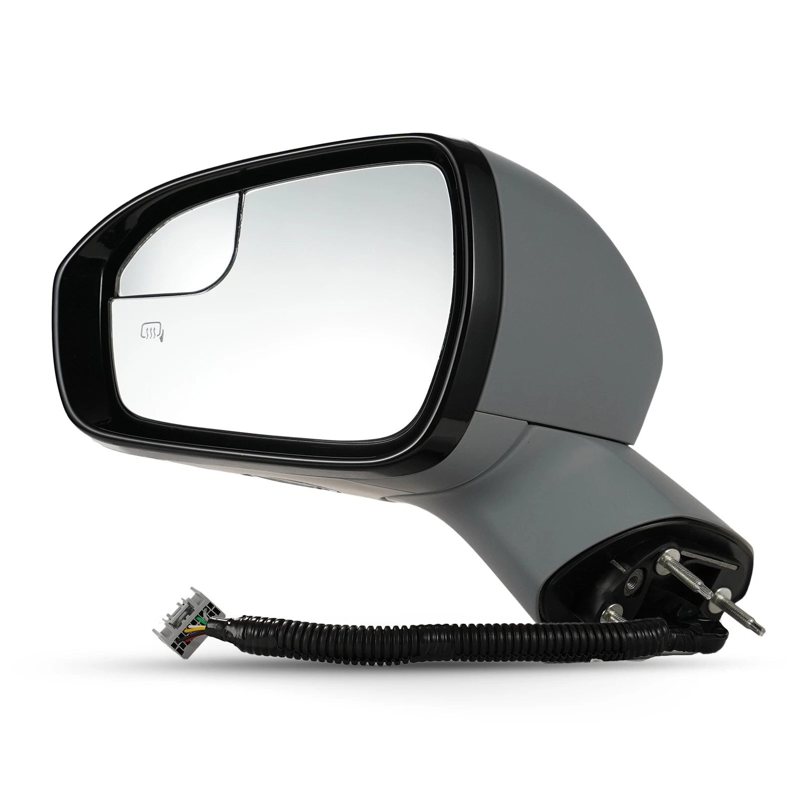 Left Side Mirror for Ford Fusion (2013–2014) W/ Heated Turn Signal, Puddle Light, 7 Pins