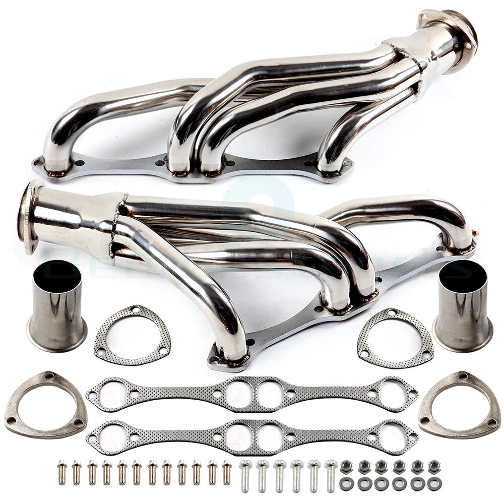 Stainless Racing Manifold Header for Chevy Pontiac Buick 265-400 SBC (1965–1980)