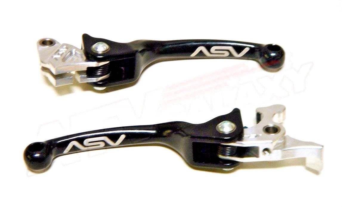 ASV F3 Black Replacement Brake & Clutch Levers Kit for Yamaha Raptor 700 (2006–2023)