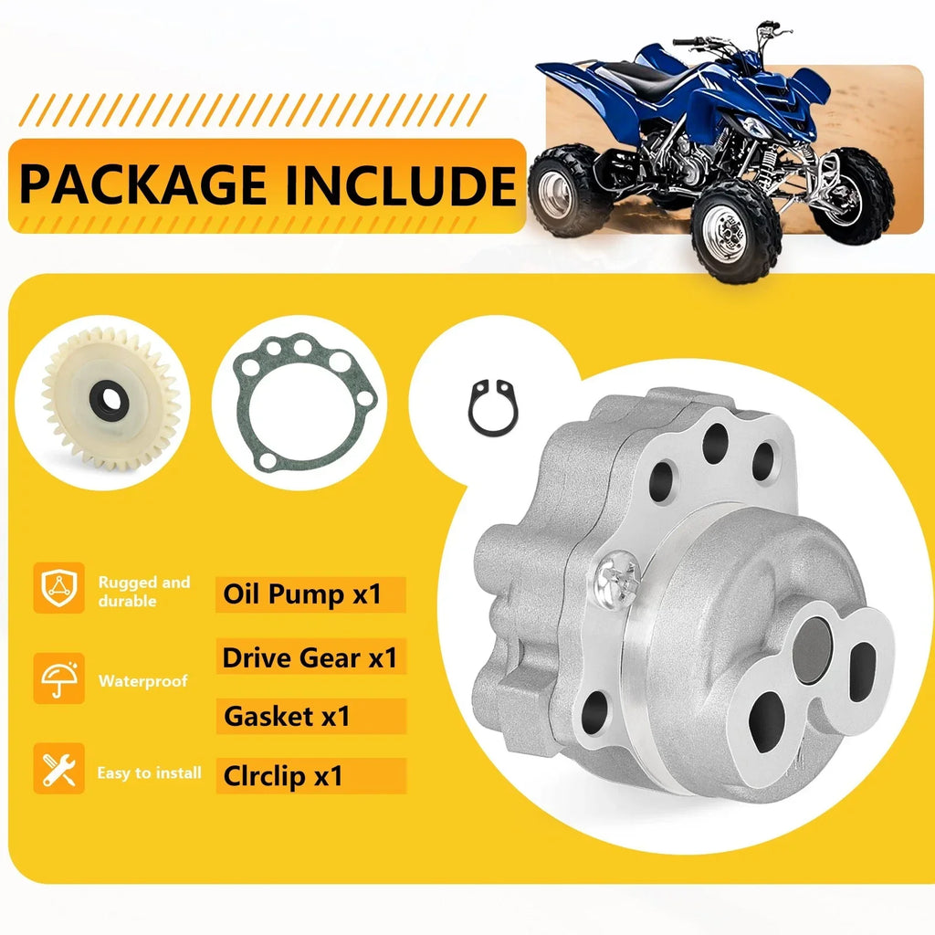 Oil Pump And Drive Gear Gasket Kit for Yamaha Raptor 660R (2001–2005)
