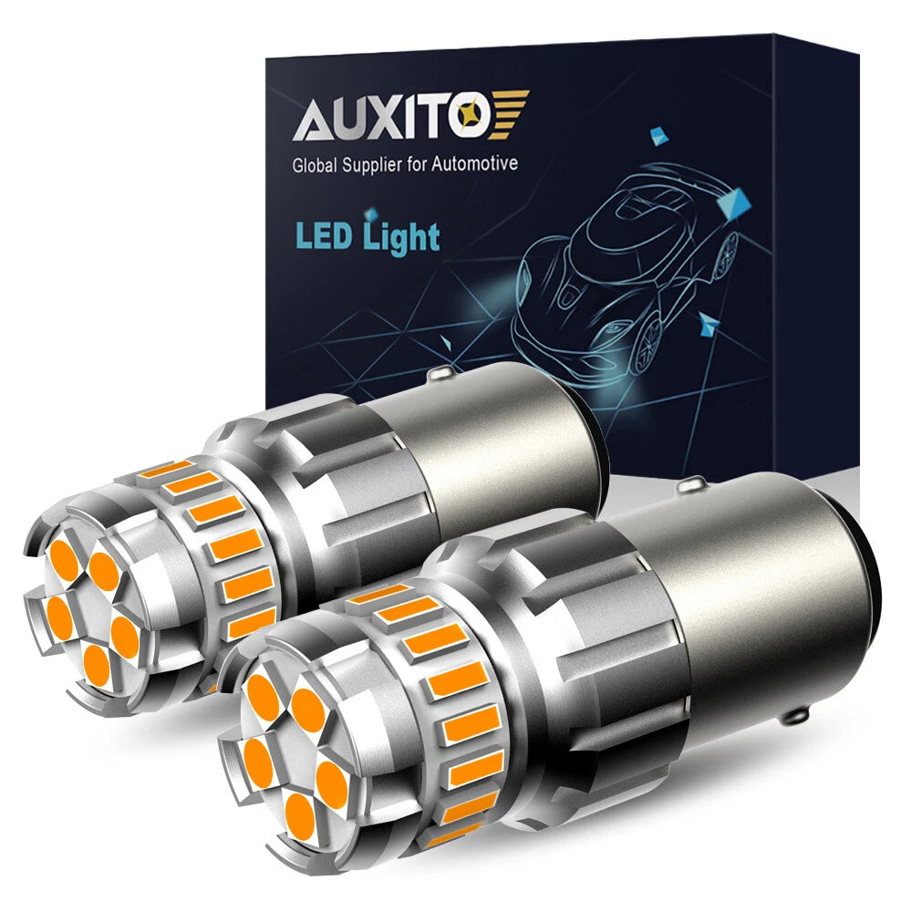 2X 1157 LED Turn Signal Light Bulbs for AUXITO (CANBUS)