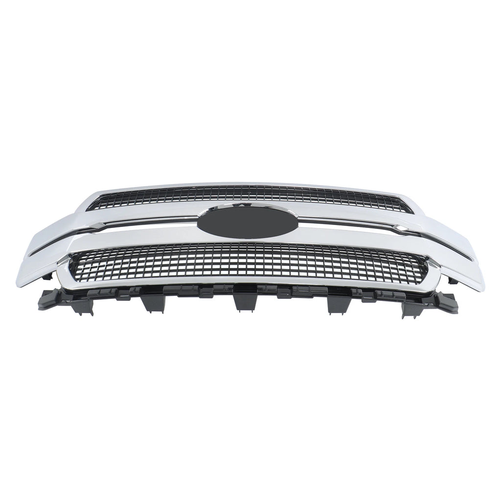 Front Grille for Ford F-150 F150 (2018–2020) JL3Z-8200-MB Platinum Chrome