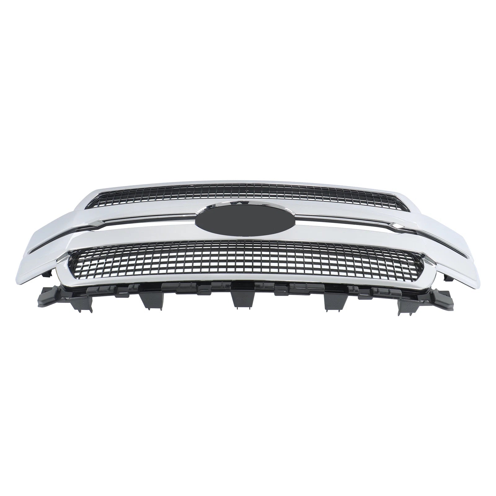 Front Grille for Ford F-150 F150 (2018–2020) JL3Z-8200-MB Platinum Chrome