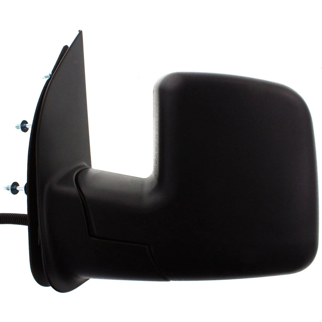 Power Mirror Set of 2 for Ford E-350 Super Duty (2009–2013) Black Manual Folding