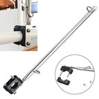 Adjustable Stainless Steel Boat Flag Pole Holder for Boat