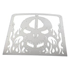 Skull Radiator Grille Guard Covers for Yamaha Banshee YFZ350 (1987-2012)