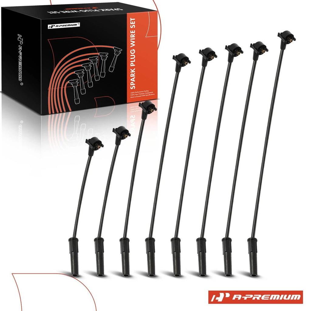 8x Spark Plug Wire Set for Ford Ranger (1992–1994) Mustang (1991–1993)