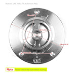 Quick-Turn Silver Tank Fuel Gas Cap for Suzuki GSX1300R Hayabusa (2008–2020)