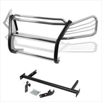 Front Bumper Brush Grille Guard Protector Chrome for Honda CR-V (2007–2011)
