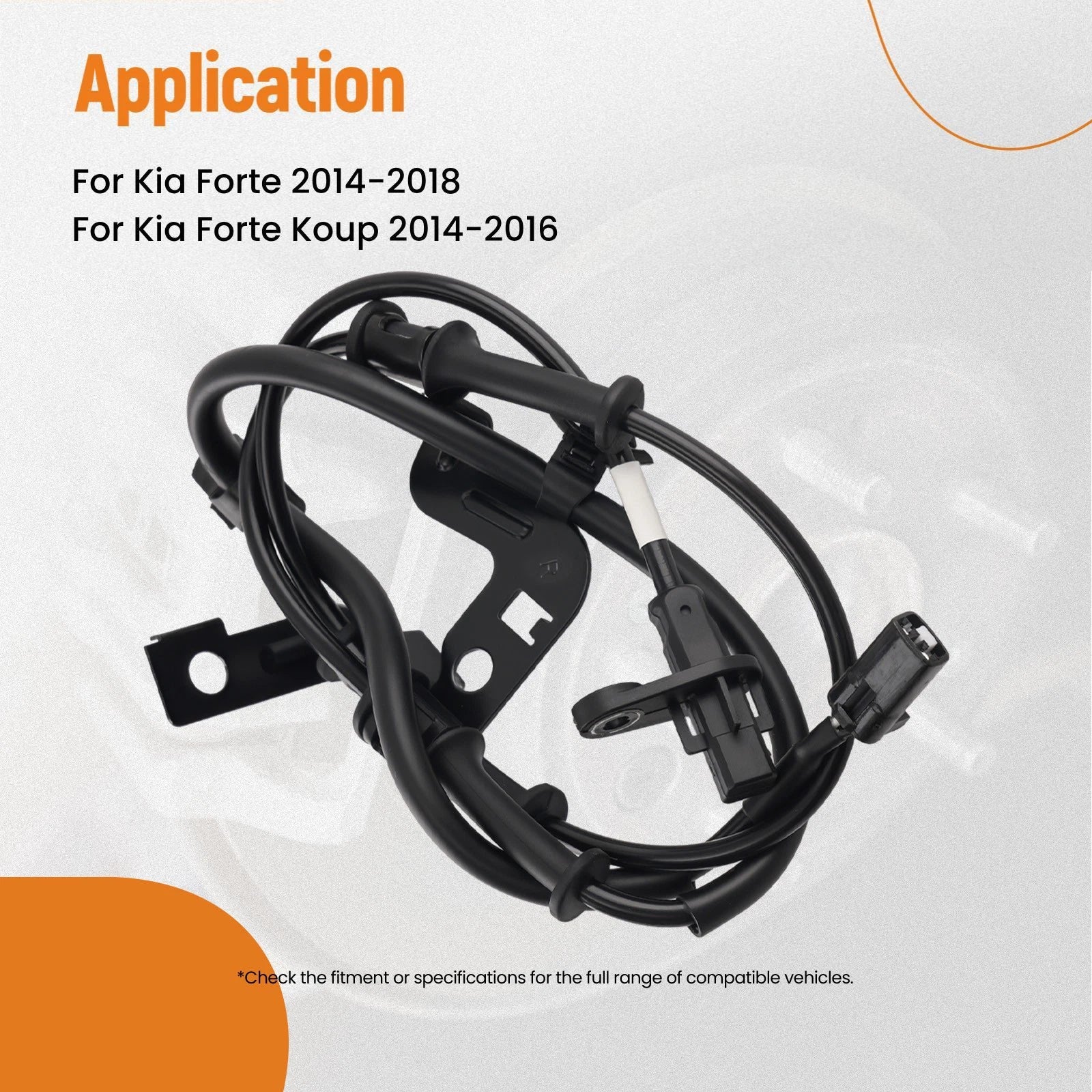 ABS Wheel Speed Sensor for Kia Forte (2014-2018) Right Front