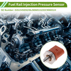 Fuel Injection Pressure Sensor No.0261545050 for Audi A3 1.4 TFSI (2007–2012)