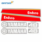 Sticker Kit for Yamaha 48HP 2T Outboard (Anti-UV, Not Fade)
