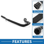 Radiator Hose No. 64219226749 for BMW 528i (2012–2016) Rubber Black