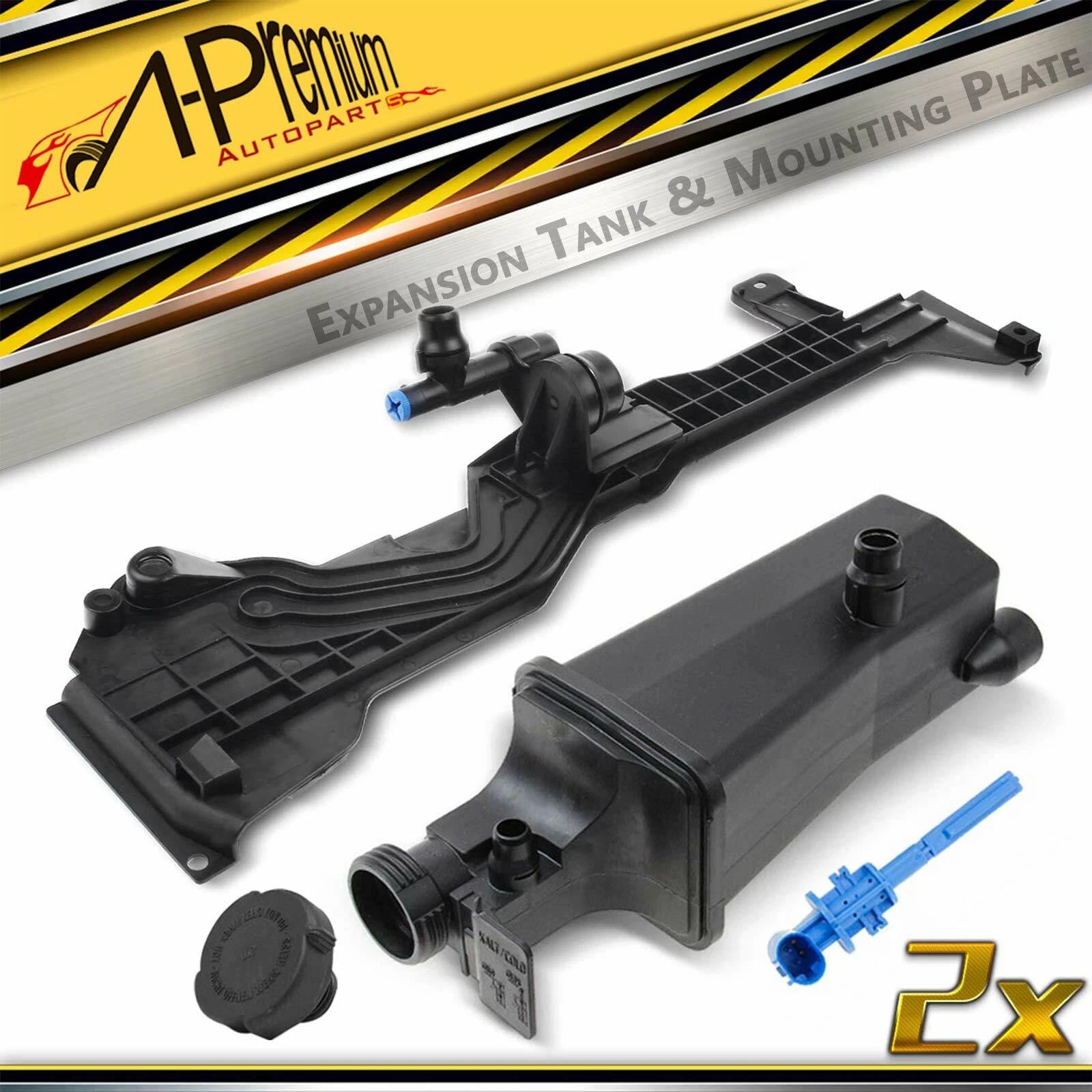 Coolant Expansion Tank with Cap & Sensor for BMW X5 E53 (2001–2006)