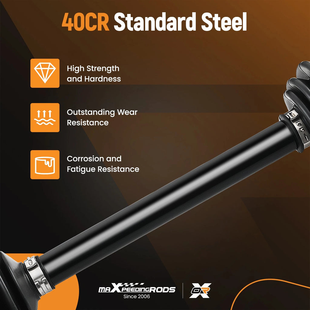 2 Pack Front CV Axle Drive Shaft for Polaris Ranger Crew XP 1000 RZR 800 (2015–2021)
