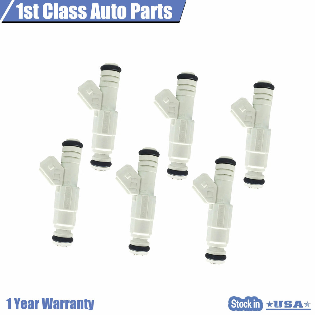 Set of 6 Fuel Injectors for Chevrolet Buick Pontiac 3.8L V6