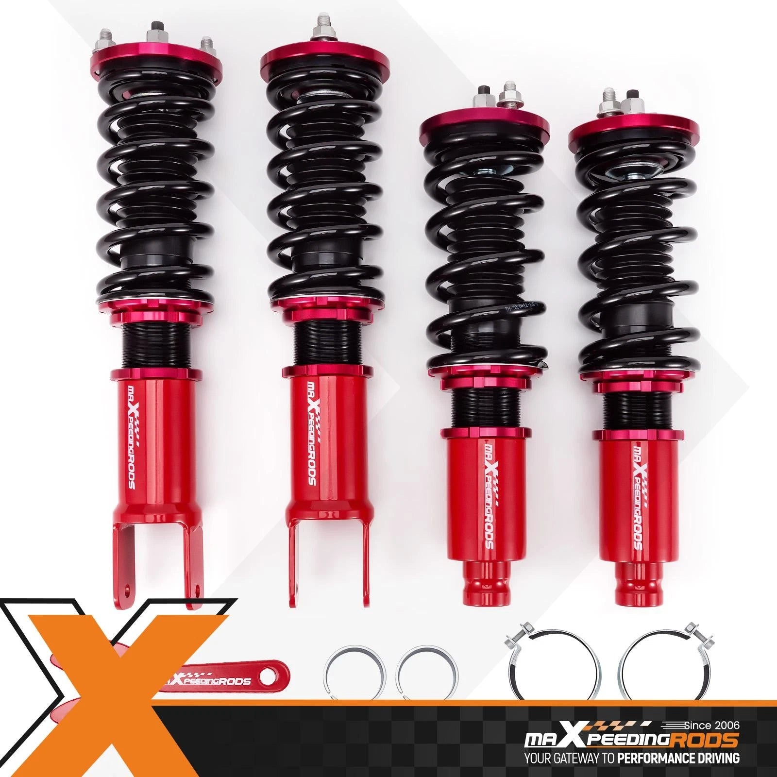 Coilovers Suspension Lowering Kit for Honda Civic (1992–2000)