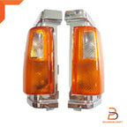 Chrome Side Corner Turn Signal Light for Nissan Navara D21 (1986-1992)
