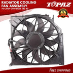 Radiator Cooling Fan Assembly for BMW X3 (2004–2011)