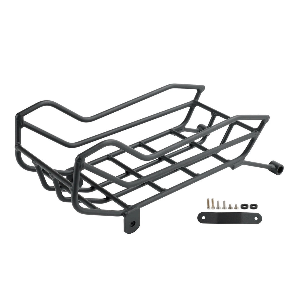 Black Center Rack Carrier Basket for Honda CC110 Cross Cub 110 (2023–2024)