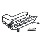 Black Center Rack Carrier Basket for Honda CC110 Cross Cub 110 (2023–2024)