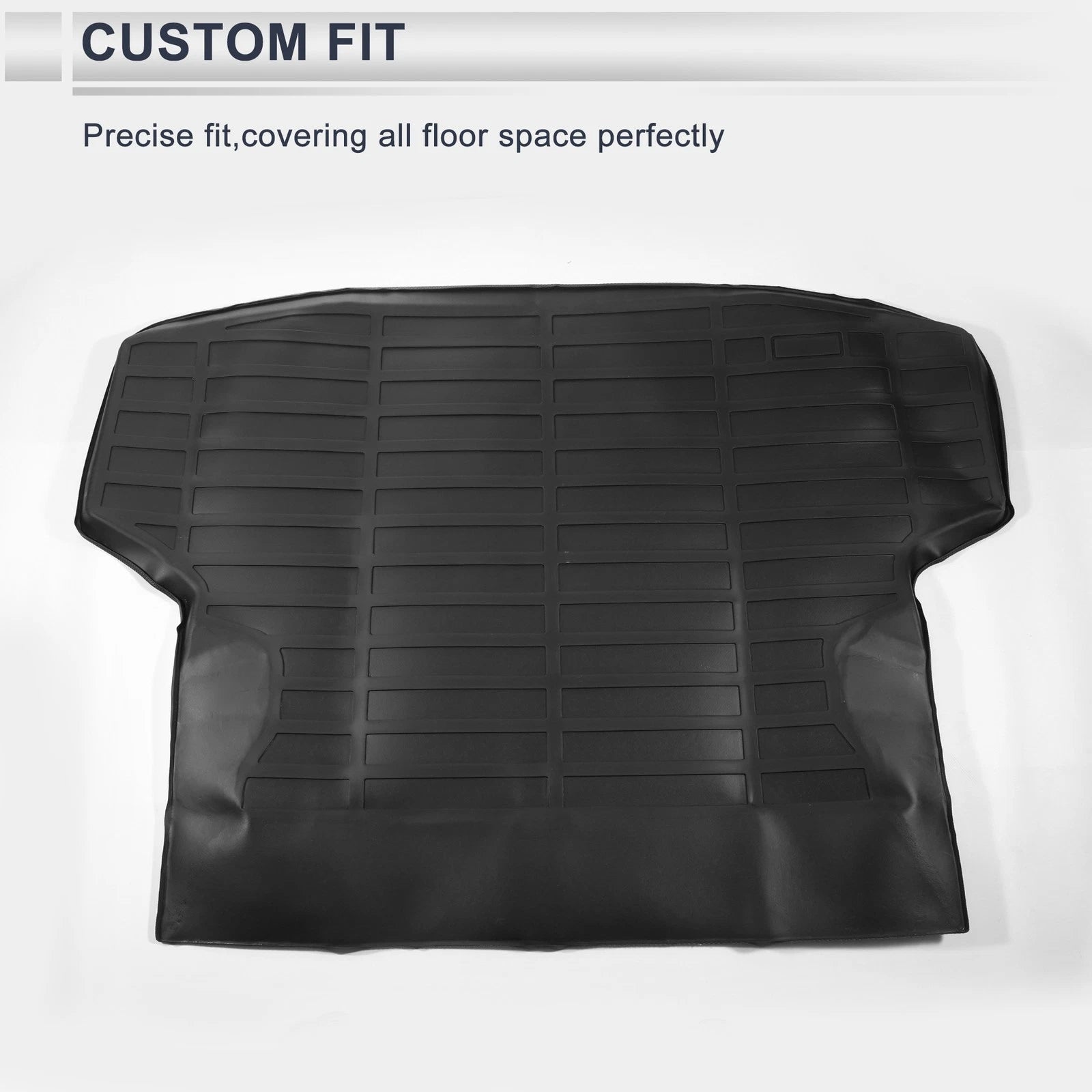 Cargo Liner Rear Trunk Mat for Subaru WRX (2022–2024) TPE Long Grid Pattern