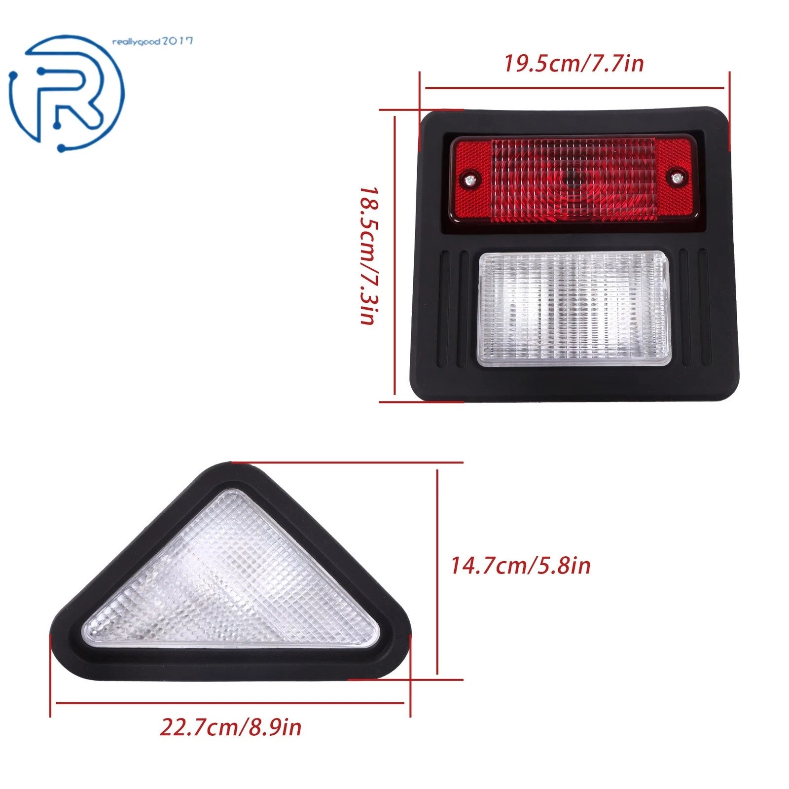 Front & Rear Light Kit for Bobcat S175 S205 S330 (2000-2023)