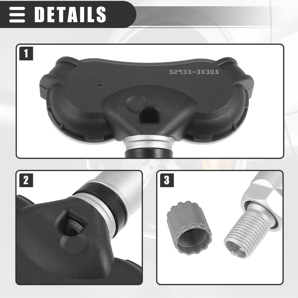 Tire Pressure Sensor 433MHZ for Hyundai Elantra (No. 52933-3X305)