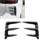 Rear Bumper Spoiler Vent Trim Cover for BMW X3 G01 LCI M-Sport (2022–2023) Carbon