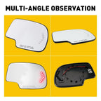 Heated Mirror Glass with Turn Signal for Chevy GMC Cadillac (2003–2007)