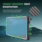 Radiator for BMW 528i 1999-2000, 540i 1999-2003, 525i 2001-2005